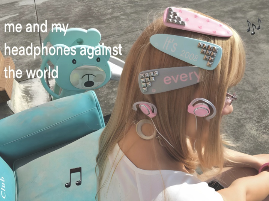 Oversized Original Rivet Hair Clip Instagram-style Shibuya Gyaru photo 4