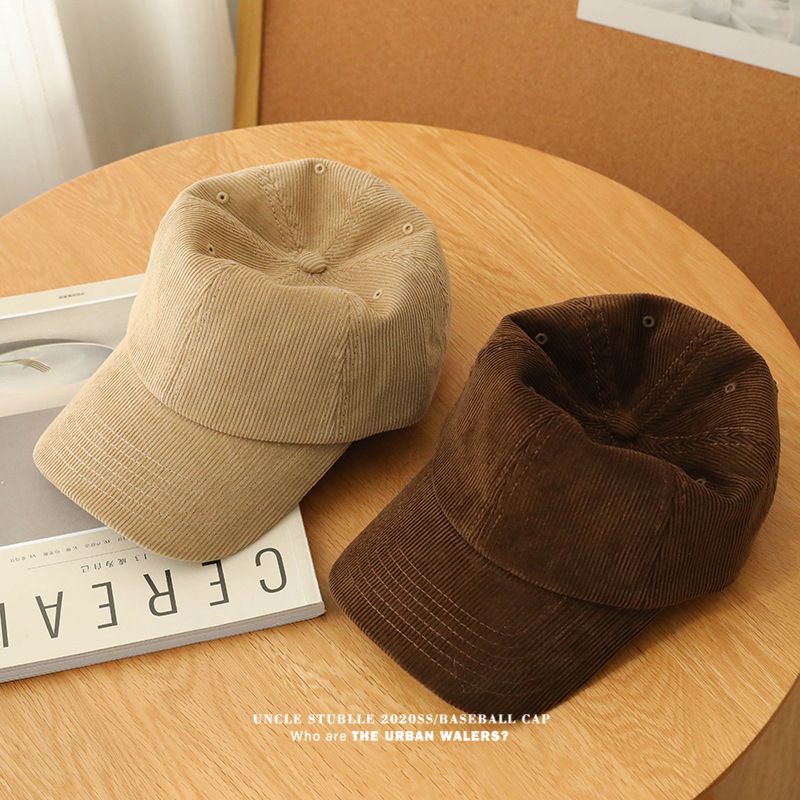 Warm Corduroy Baseball Cap For Men And Women photo 5