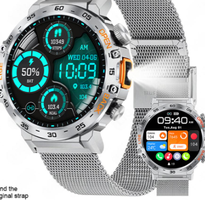 Smartwatch With Heart Rate Blood Pressure Bluetooth Calling And Customization photo 7