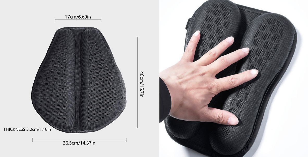 Electrically Conductive Pectin Thermoplastic Elastomer Motorcycle Seat Cushion photo 2
