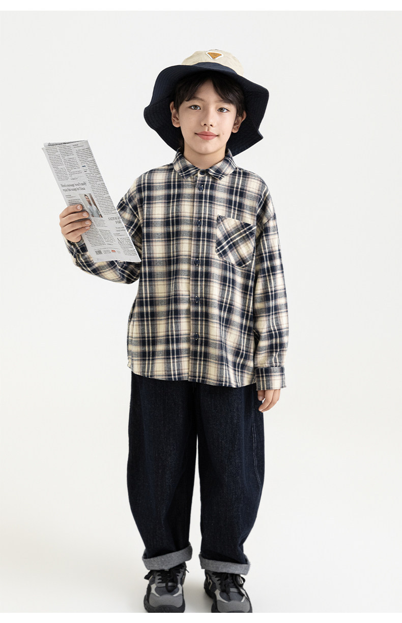 Polo-collar Shirt, Relaxed-fit Casual Jacket photo 5