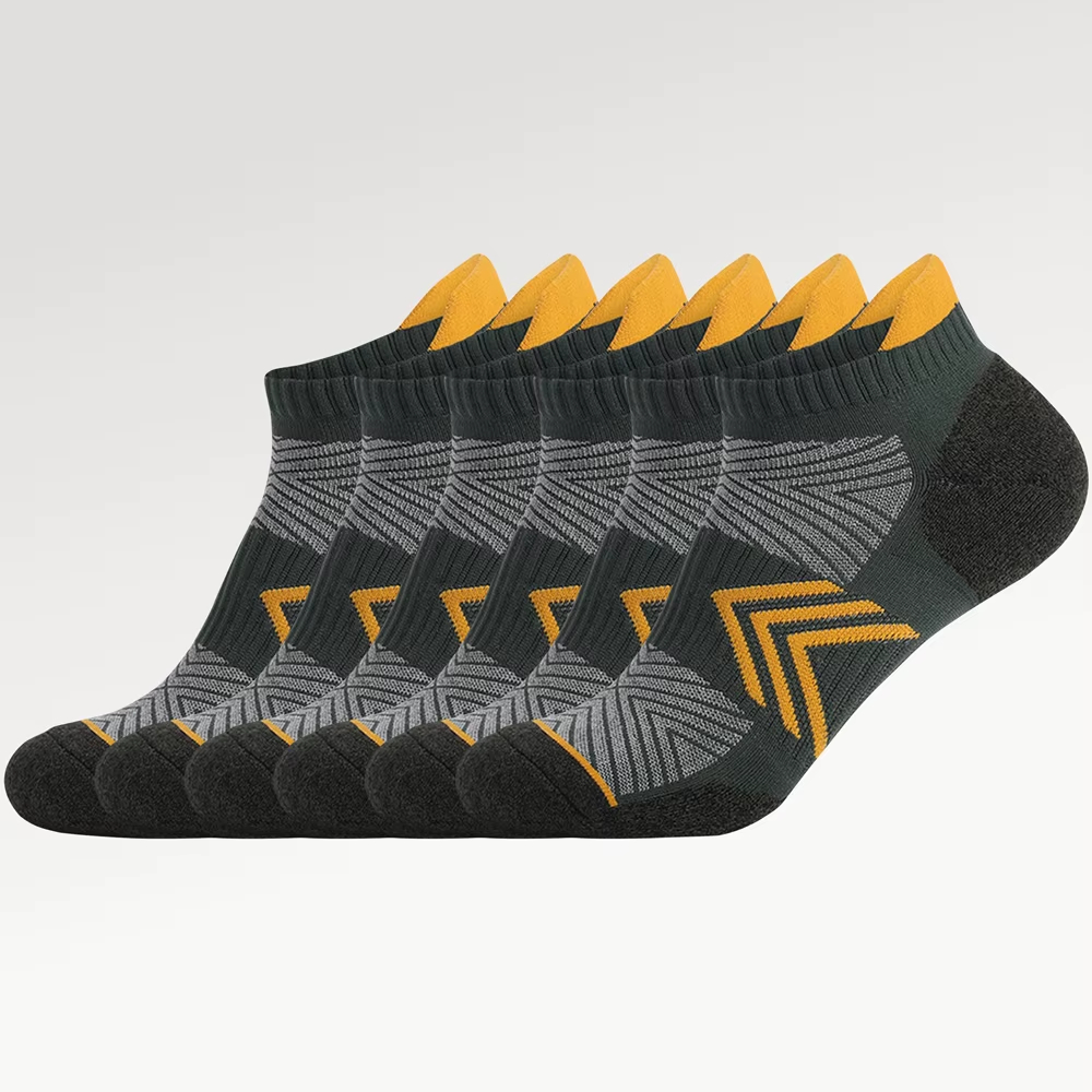 Non-slip Combed-cotton Running Socks That Wick Away Sweat And Keep Feet Breathable photo 5