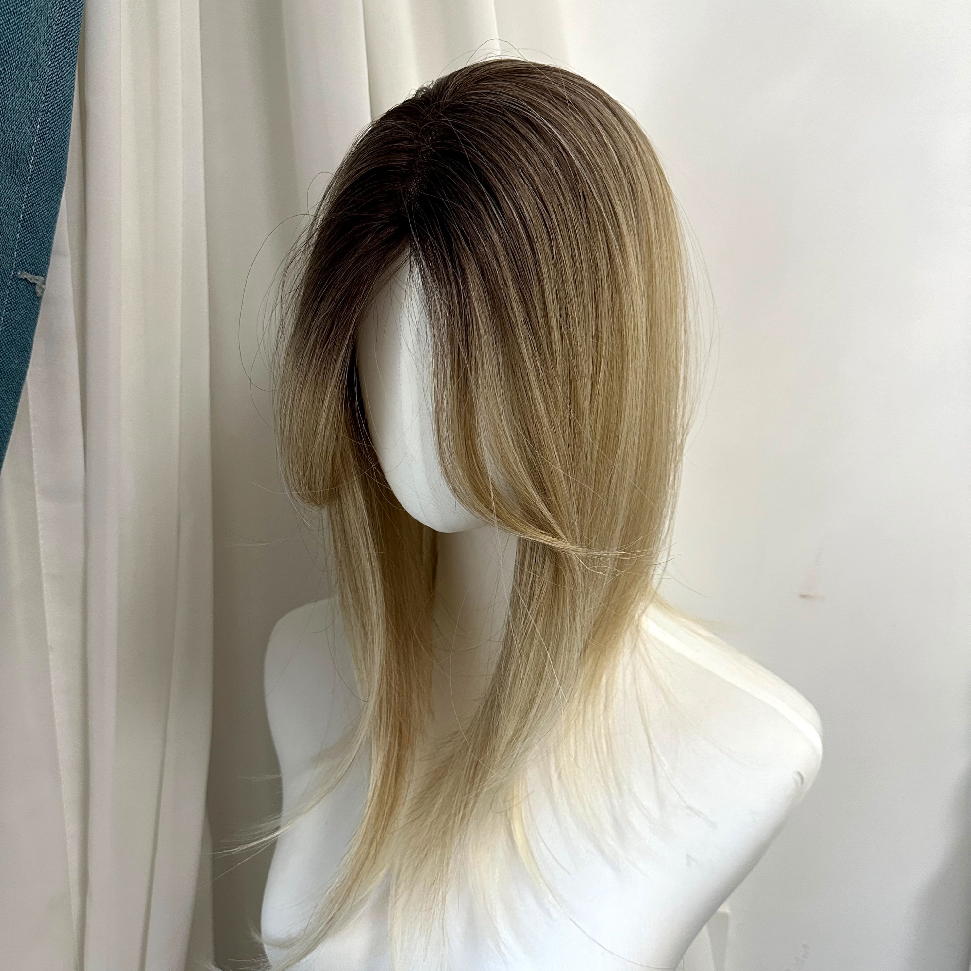 Lightweight Breathable Highlighted Hair Extension Piece photo 1