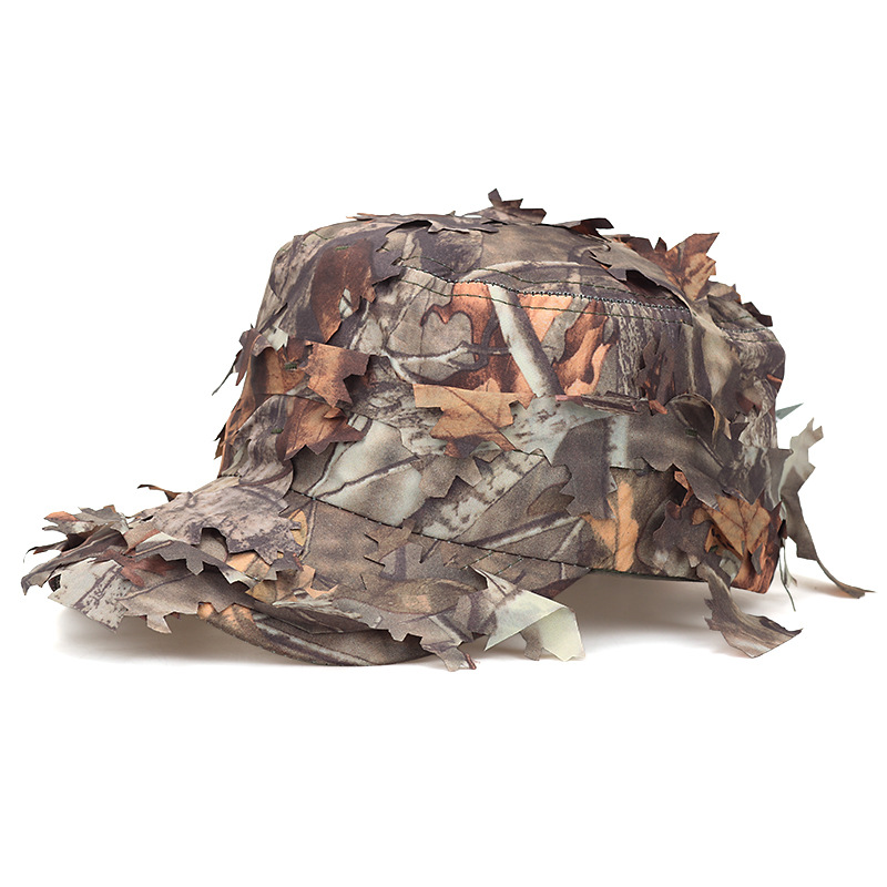 American Style Outdoor Training Leaf Mimicry Camouflage Cap photo 4