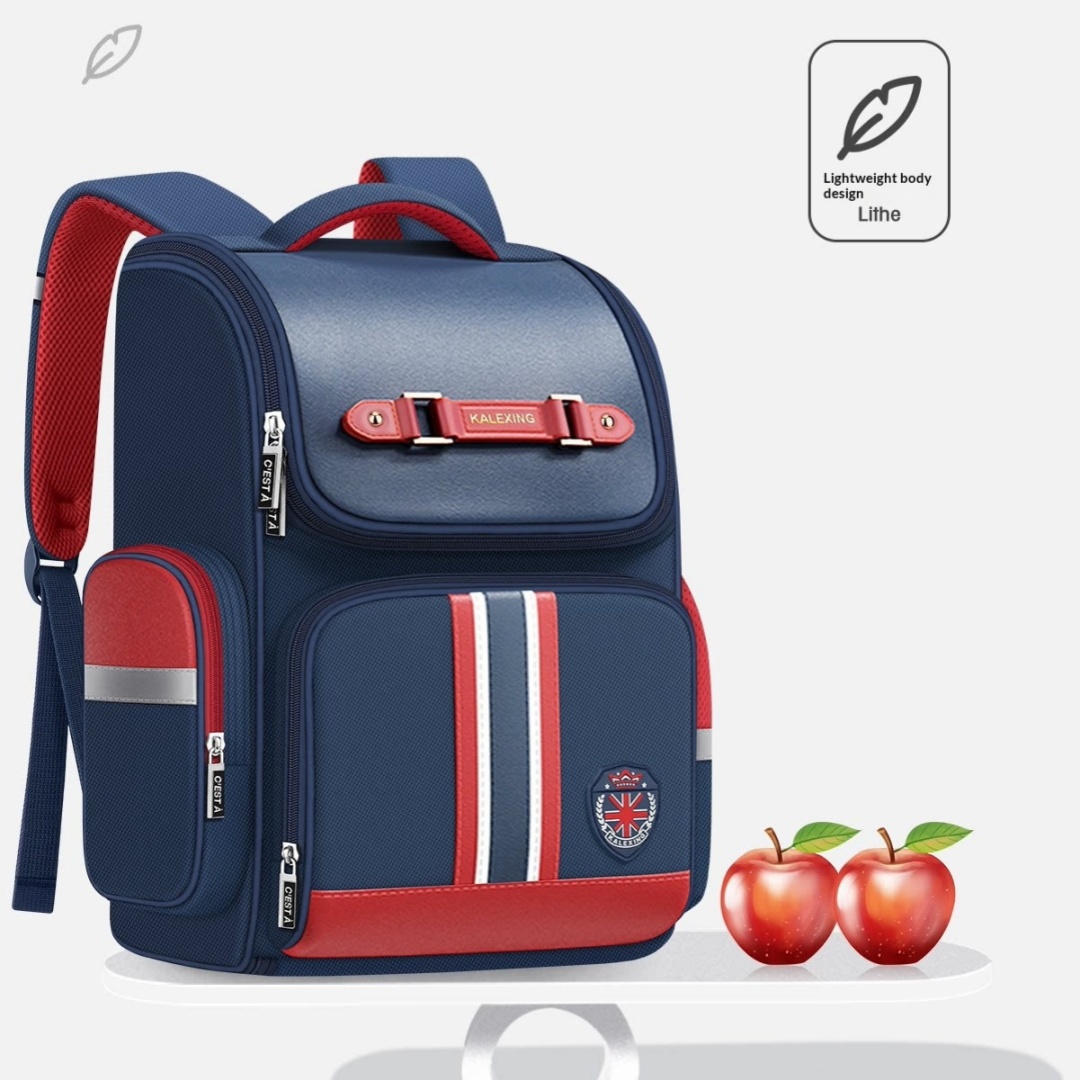 British-style Large-capacity Waterproof Backpack For Primary School Students photo 1