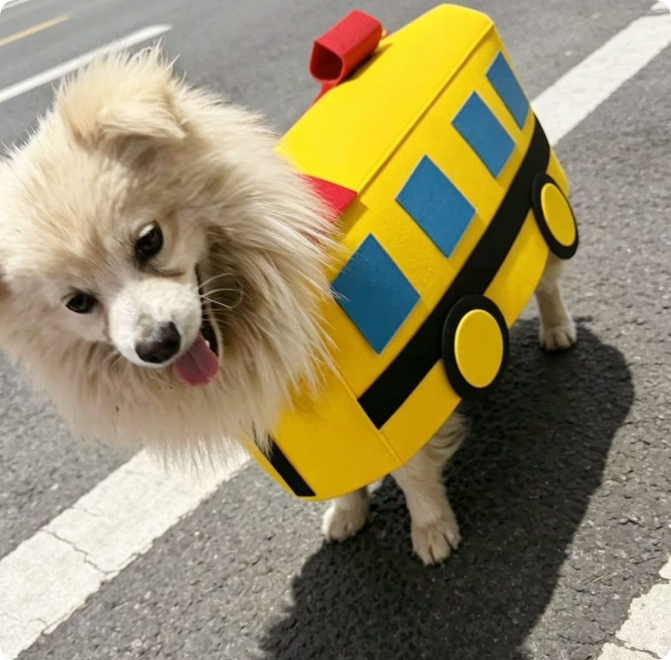 Baby Bus Pet Clothes photo 4