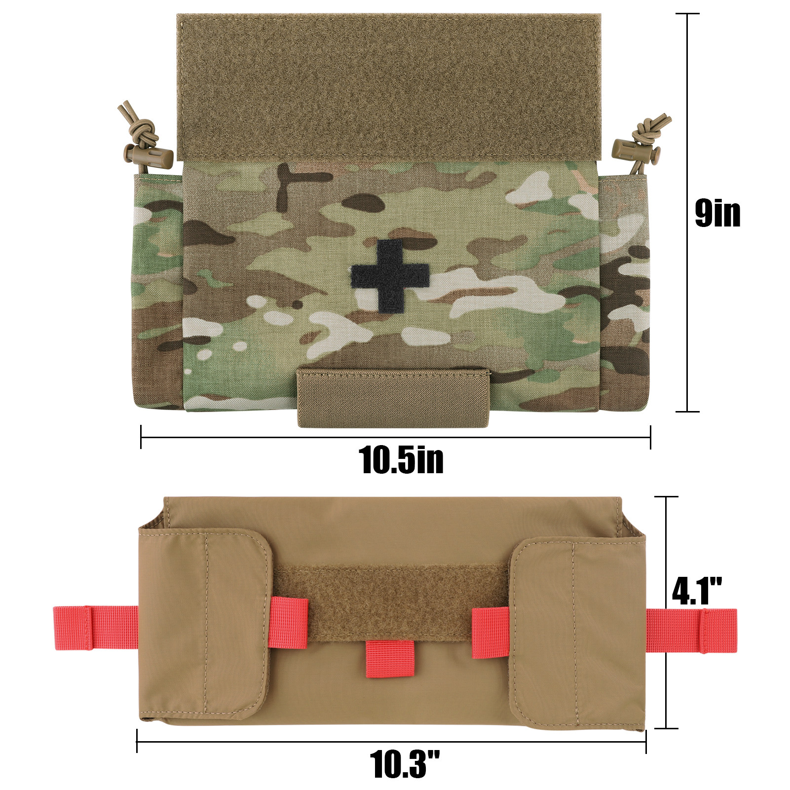 Tactical Roll-Style Trauma First-Aid Kit photo 3