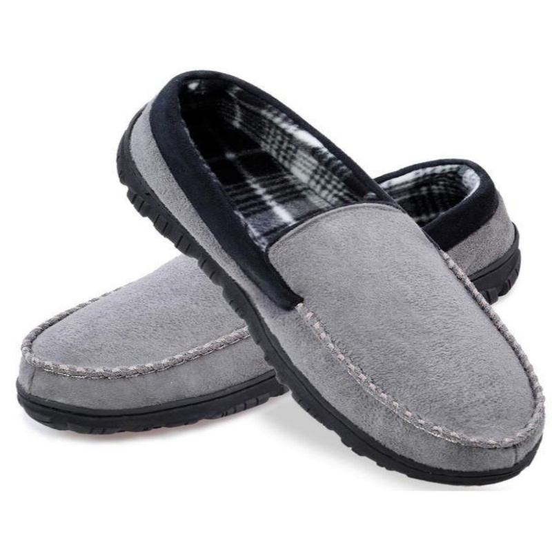 Mens Flat-soled Fleece-lined Snow Boots photo 1