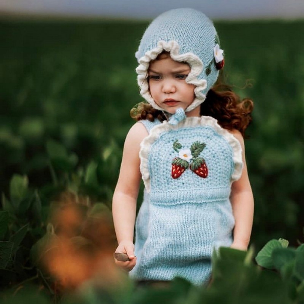 Hand-knitted Wool Yarn Romper Kit For Children photo 1