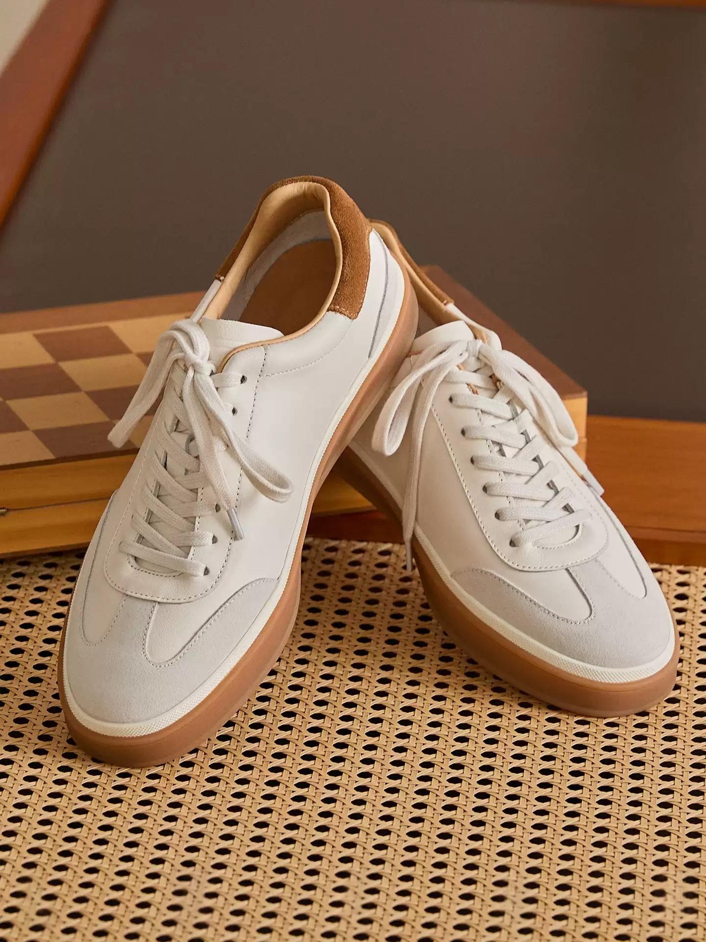 Casual Preppy-style Versatile Vintage Low-top Shoes For Men photo 2