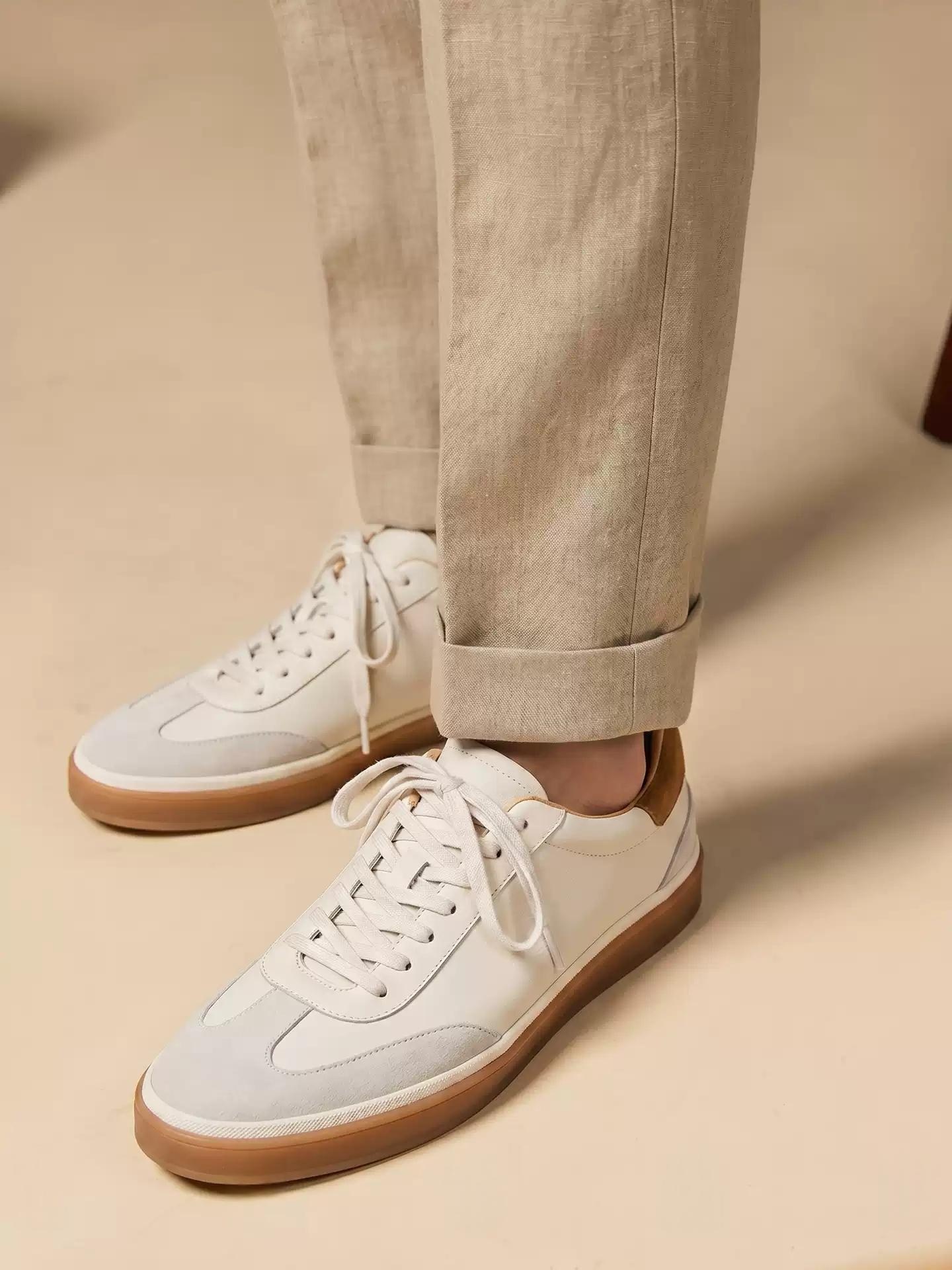 Casual Preppy-style Versatile Vintage Low-top Shoes For Men photo 6