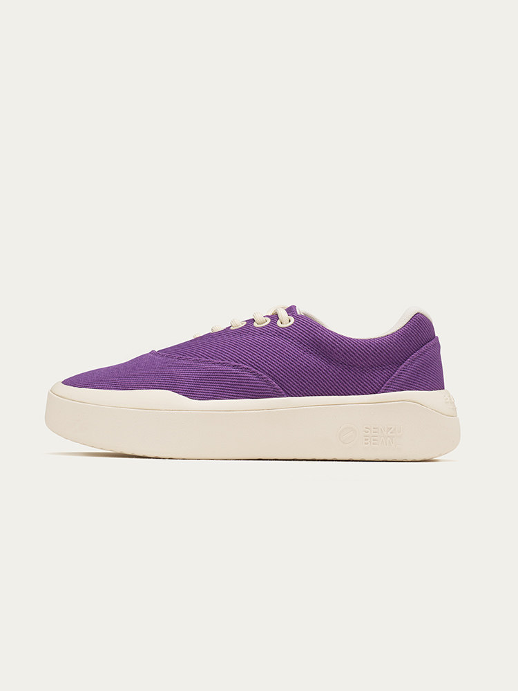 Twill Sporty-casual Low-top Flat Sneakers photo 4