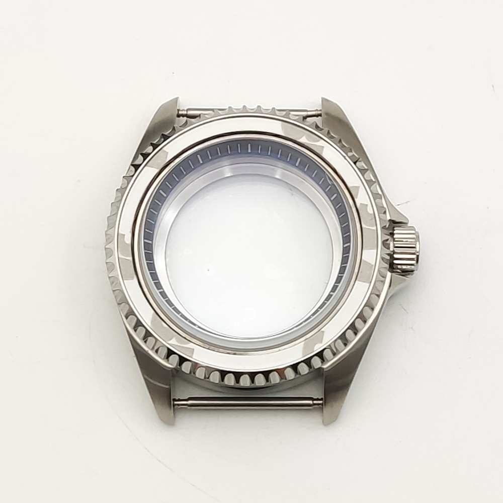 Stainless Steel Case Sapphire Crystal Mens Mechanical Watch Modification photo 3