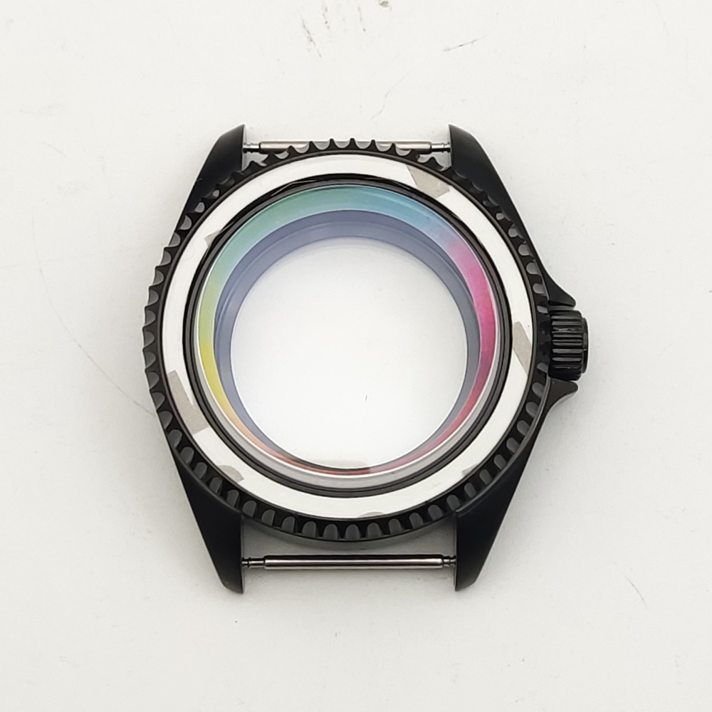 Stainless Steel Case Sapphire Crystal Mens Mechanical Watch Modification photo 5