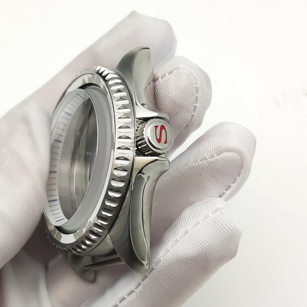 Stainless Steel Case Sapphire Crystal Mens Mechanical Watch Modification photo 4