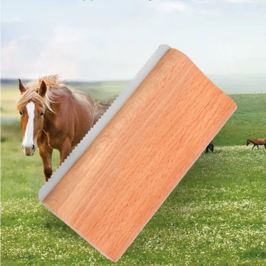 Sweat Removal And Mud-scraping Grooming Tool For Horses photo 1