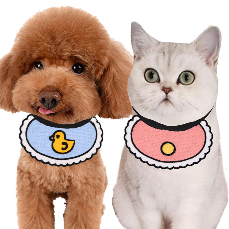 Korean Cute Pet Cat Saliva Bib Dog photo 5
