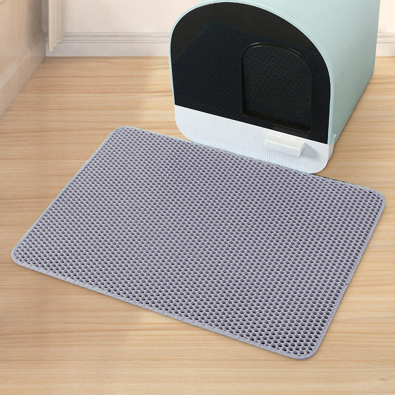 Anti Splash EVA Double-layer Cat Litter Mat photo 1