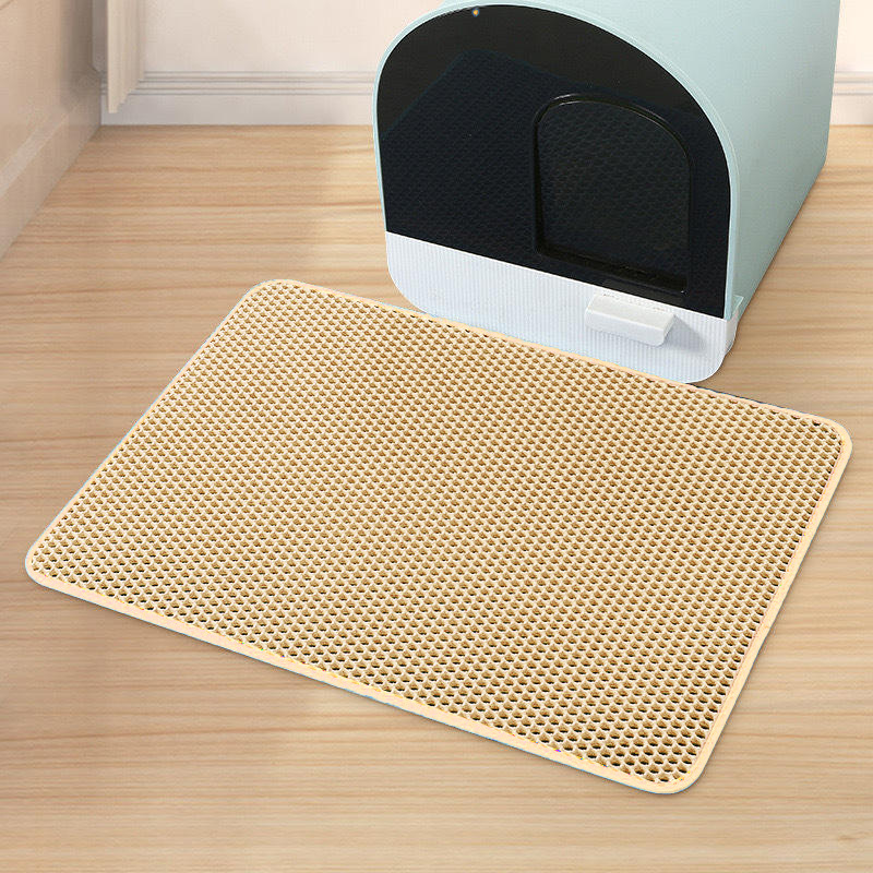 Anti Splash EVA Double-layer Cat Litter Mat photo 3
