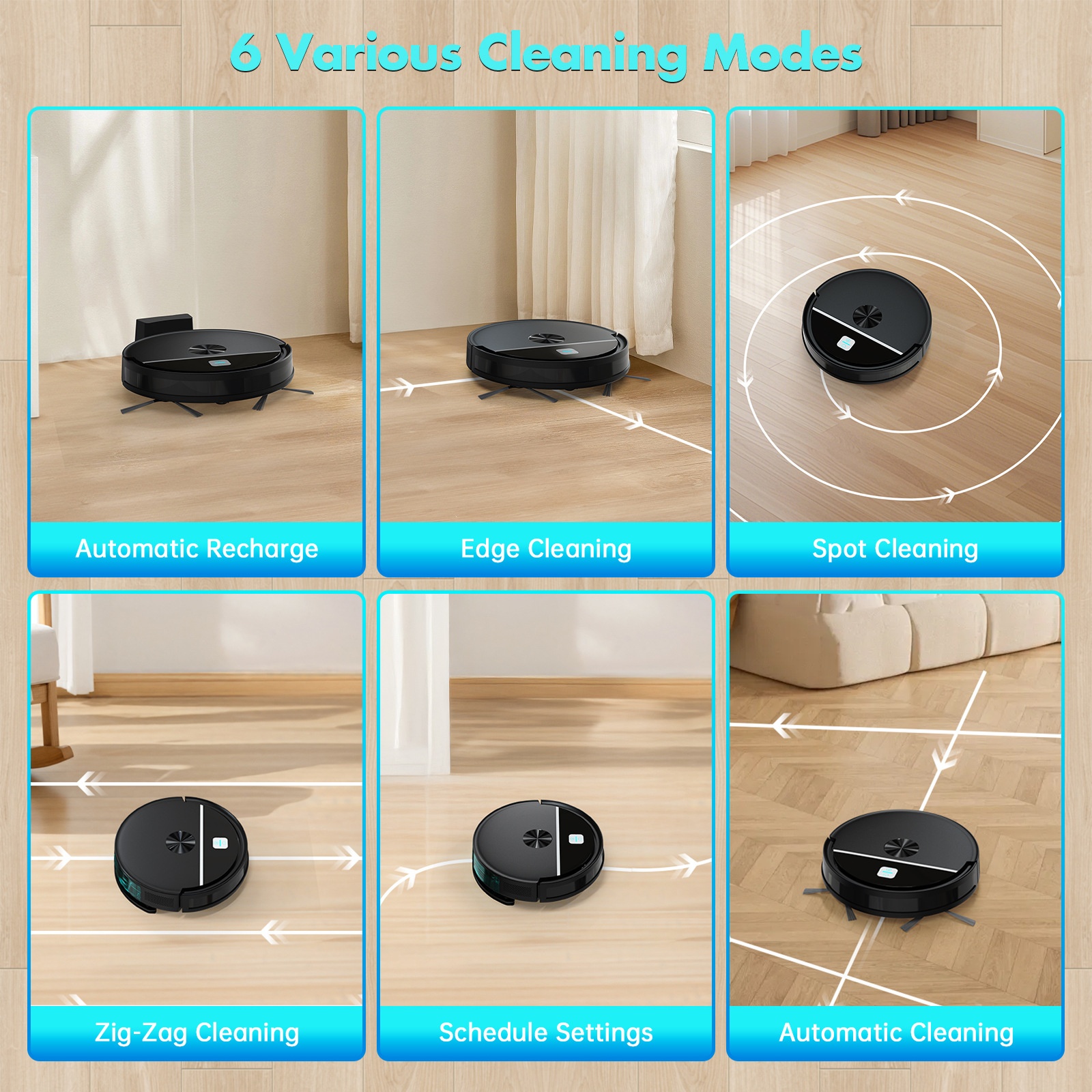 Smart Home Infrared Obstacle Avoidance And Automatic Recharging Vacuum Cleaner photo 4