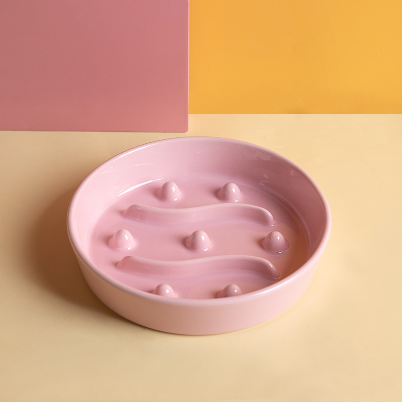 Ceramic Slow-feeding Anti-choking Pet Bowl photo 8