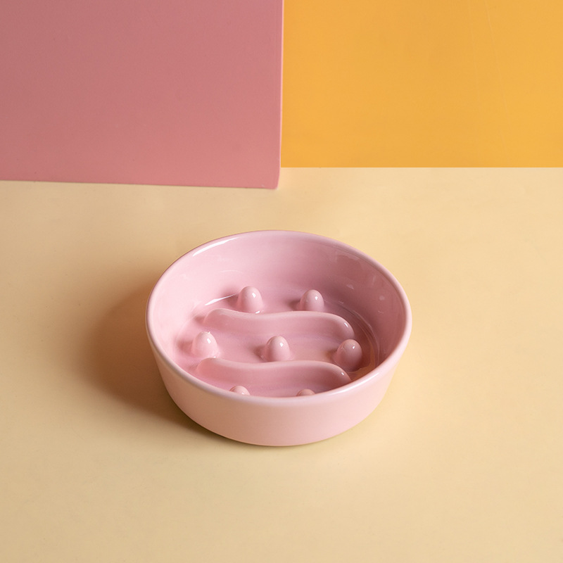 Ceramic Slow-feeding Anti-choking Pet Bowl photo 6