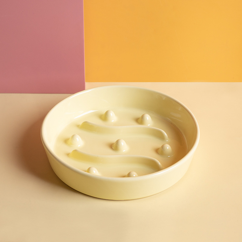 Ceramic Slow-feeding Anti-choking Pet Bowl photo 4