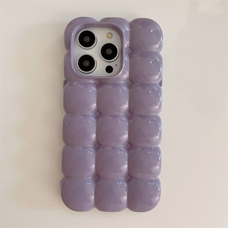 Ins Egg Waffle For Promax Multi-color Phone Case Drop-resistant TPU Cute photo 4