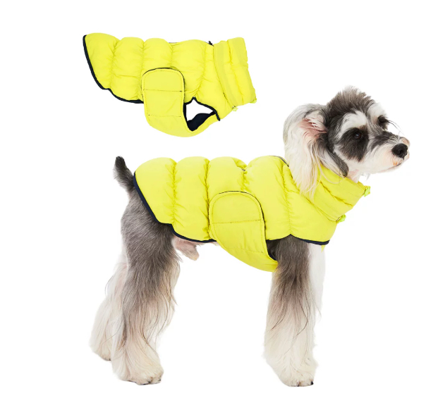 Schnauzer Autumnwinter Waterproof Thickened Warm Vest photo 3