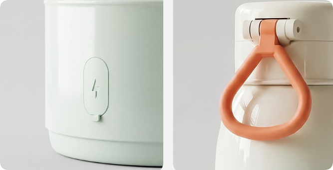 Portable Constant-temperature Water Bottle For Infants Allowing For Wireless Milk Preparation When Out photo 3
