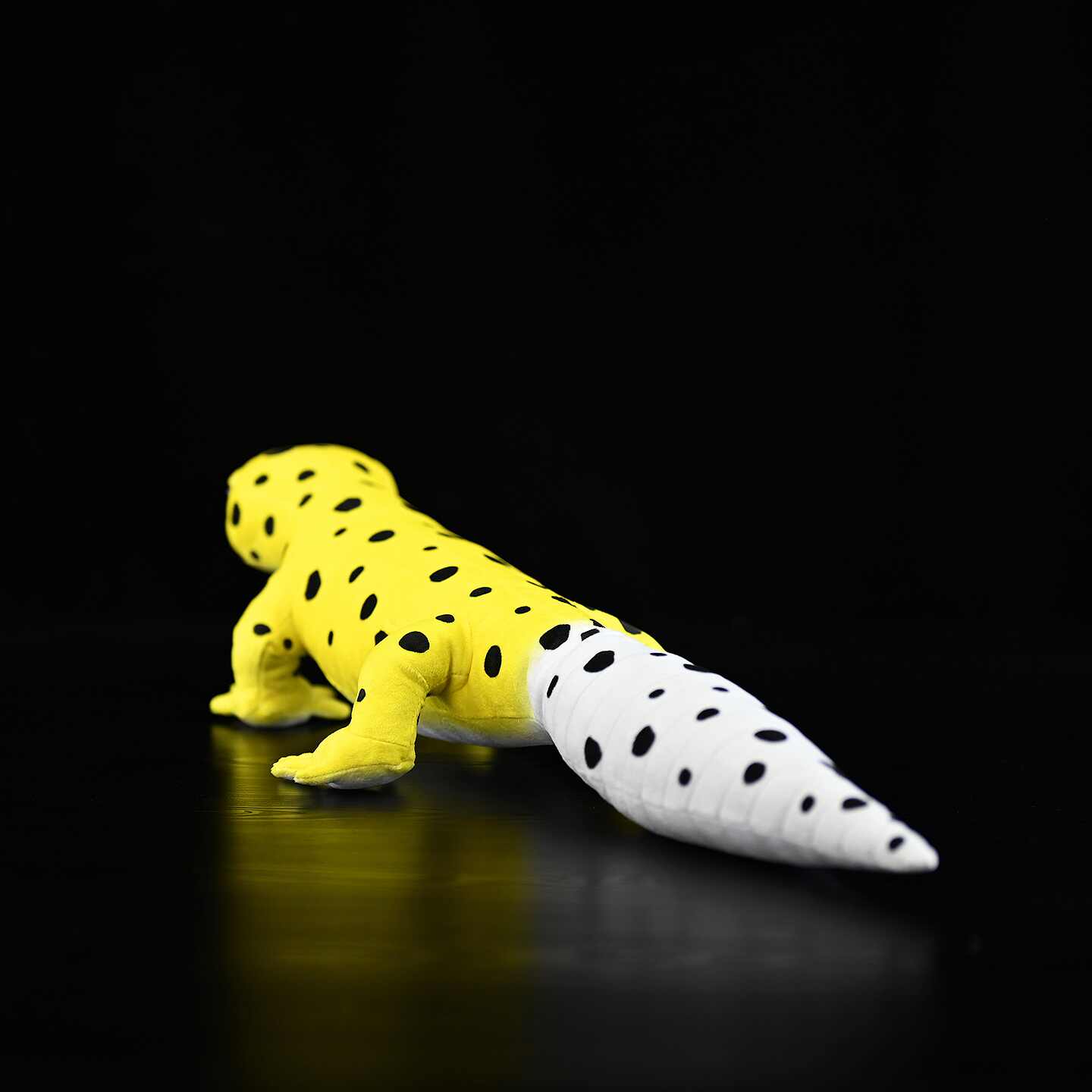 Yellow Leopard-print Palace-keeping Plush Toy photo 3