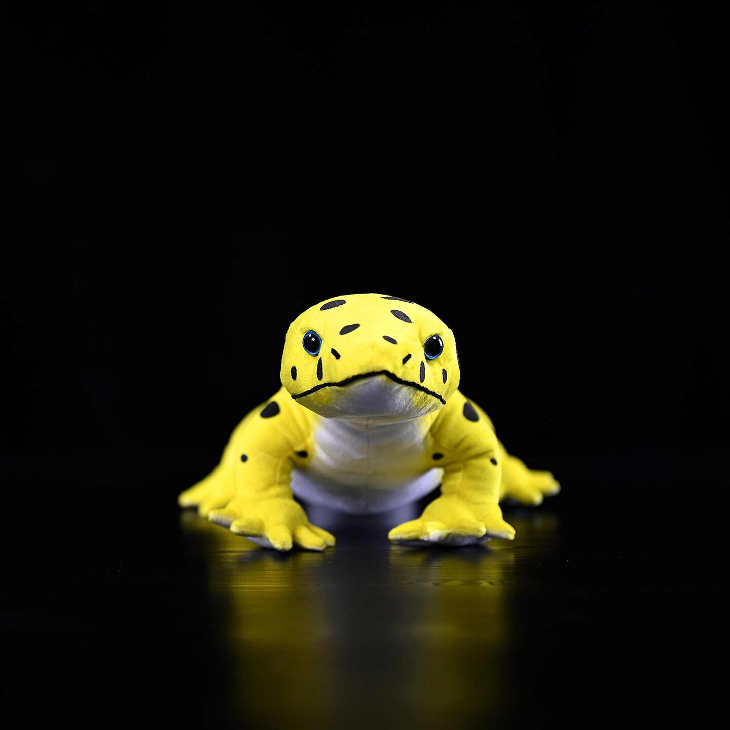 Yellow Leopard-print Palace-keeping Plush Toy photo 4