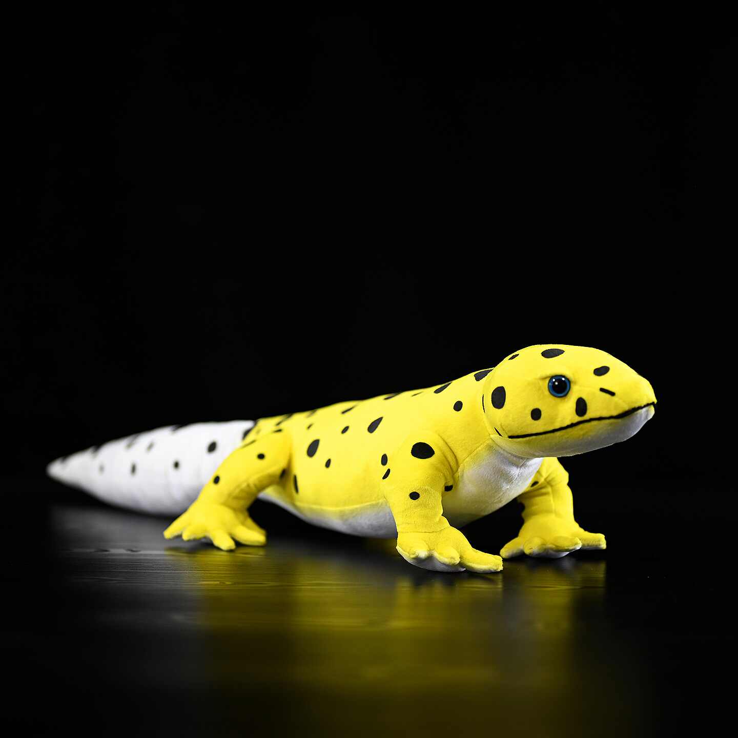 Yellow Leopard-print Palace-keeping Plush Toy photo 2