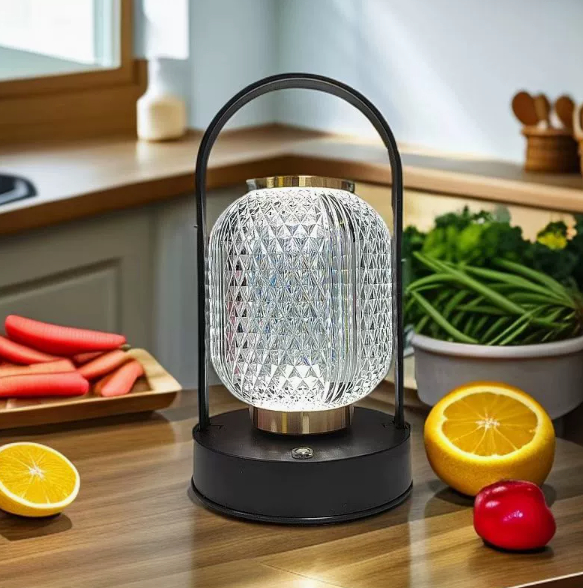Portable Table Lamp Wireless Charging, Outdoor Camping Light photo 3