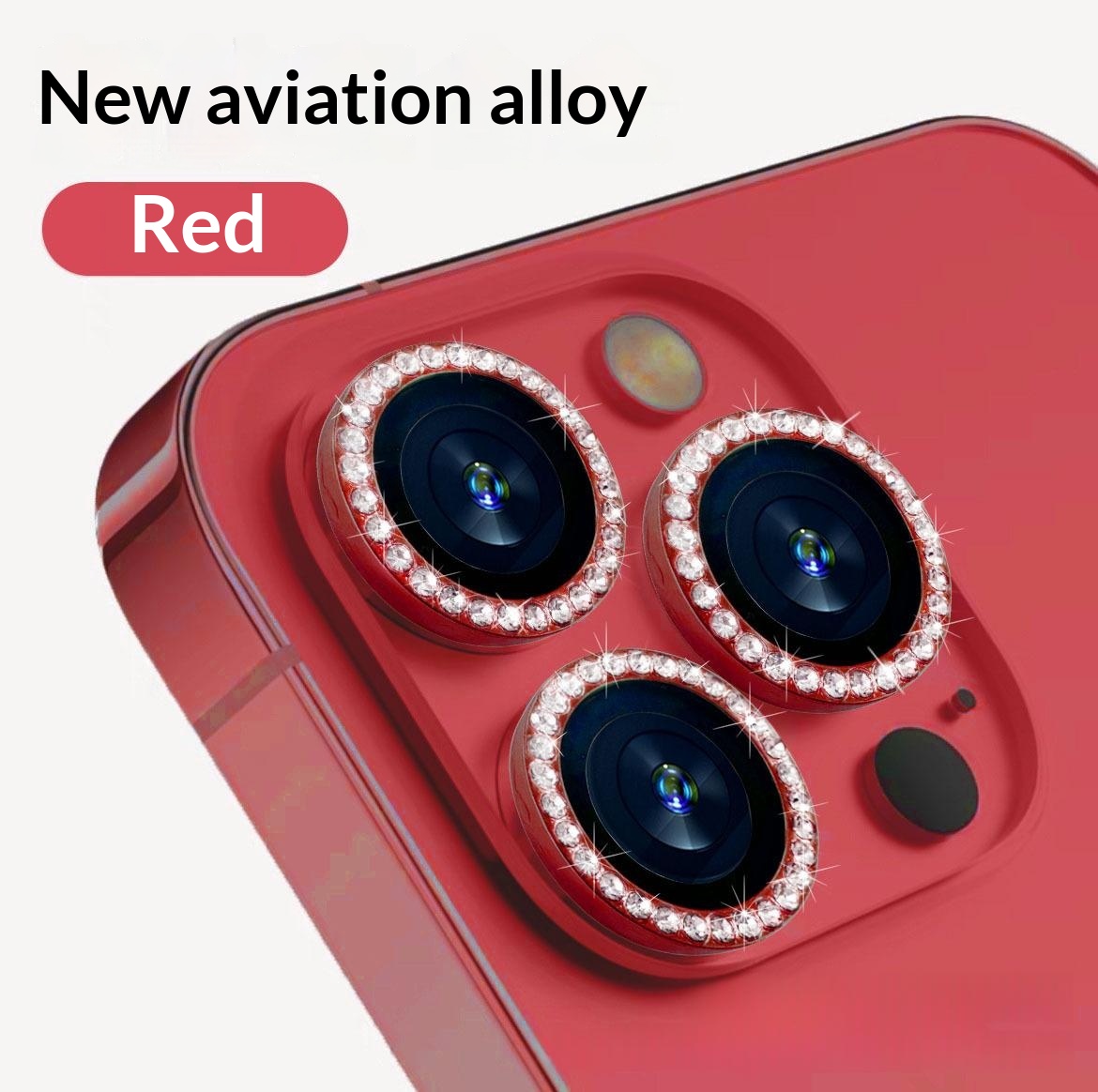 Mobile Phone Rhinestone Lens Protector photo 8