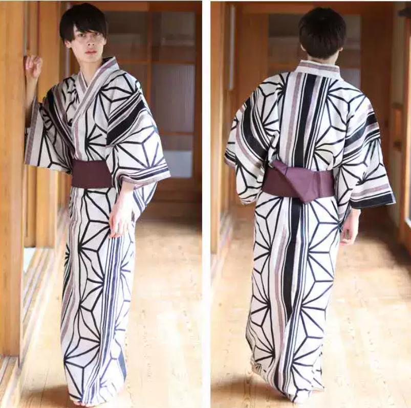 Traditional Japanese Men's Kimono And Yukata photo 6