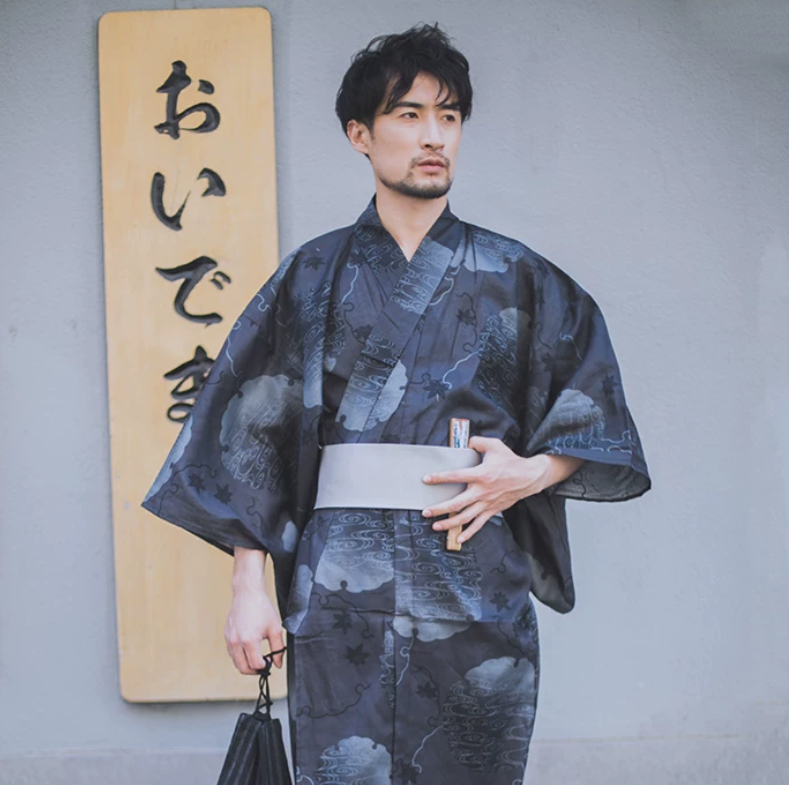 Traditional Japanese Men's Kimono And Yukata photo 5