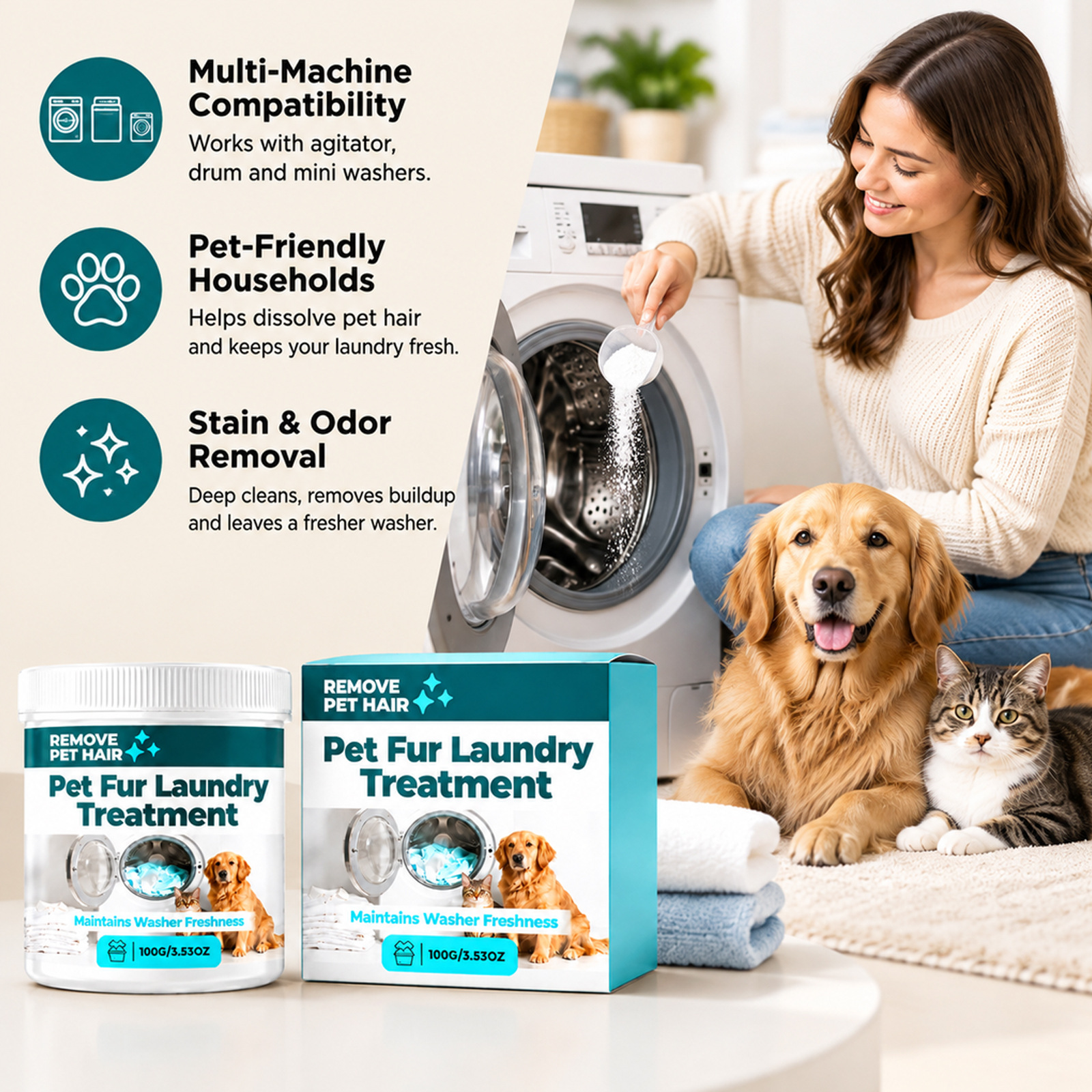 Pet Fur Laundry Treatment photo 6
