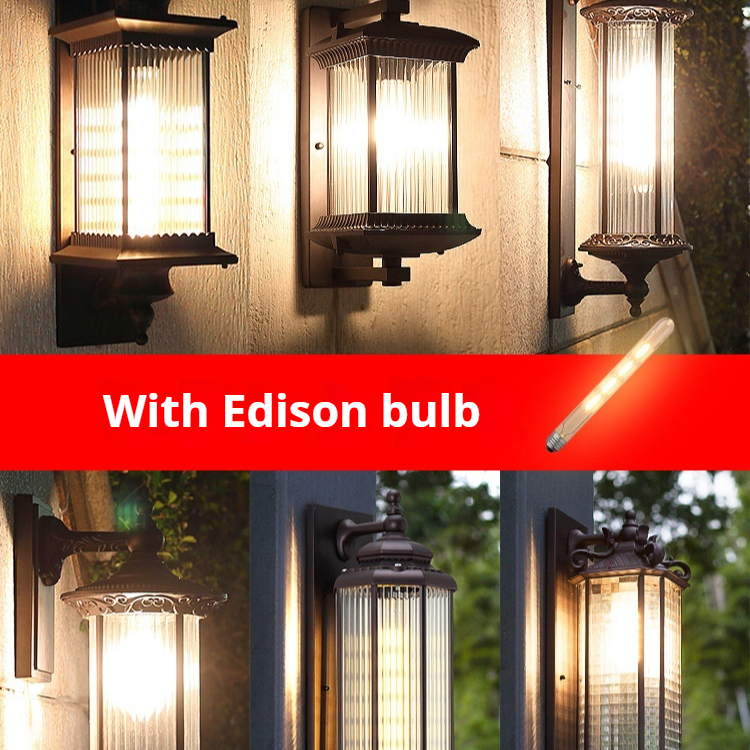 Household Outdoor Solar Waterproof Wall Light photo 2