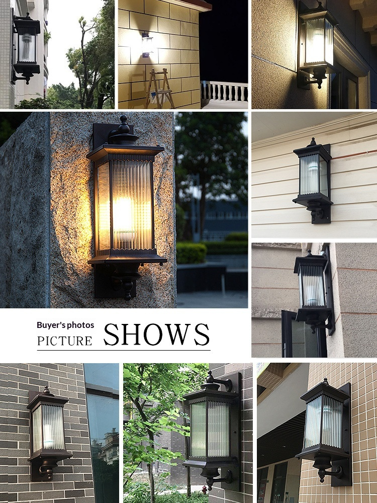 Household Outdoor Solar Waterproof Wall Light photo 5