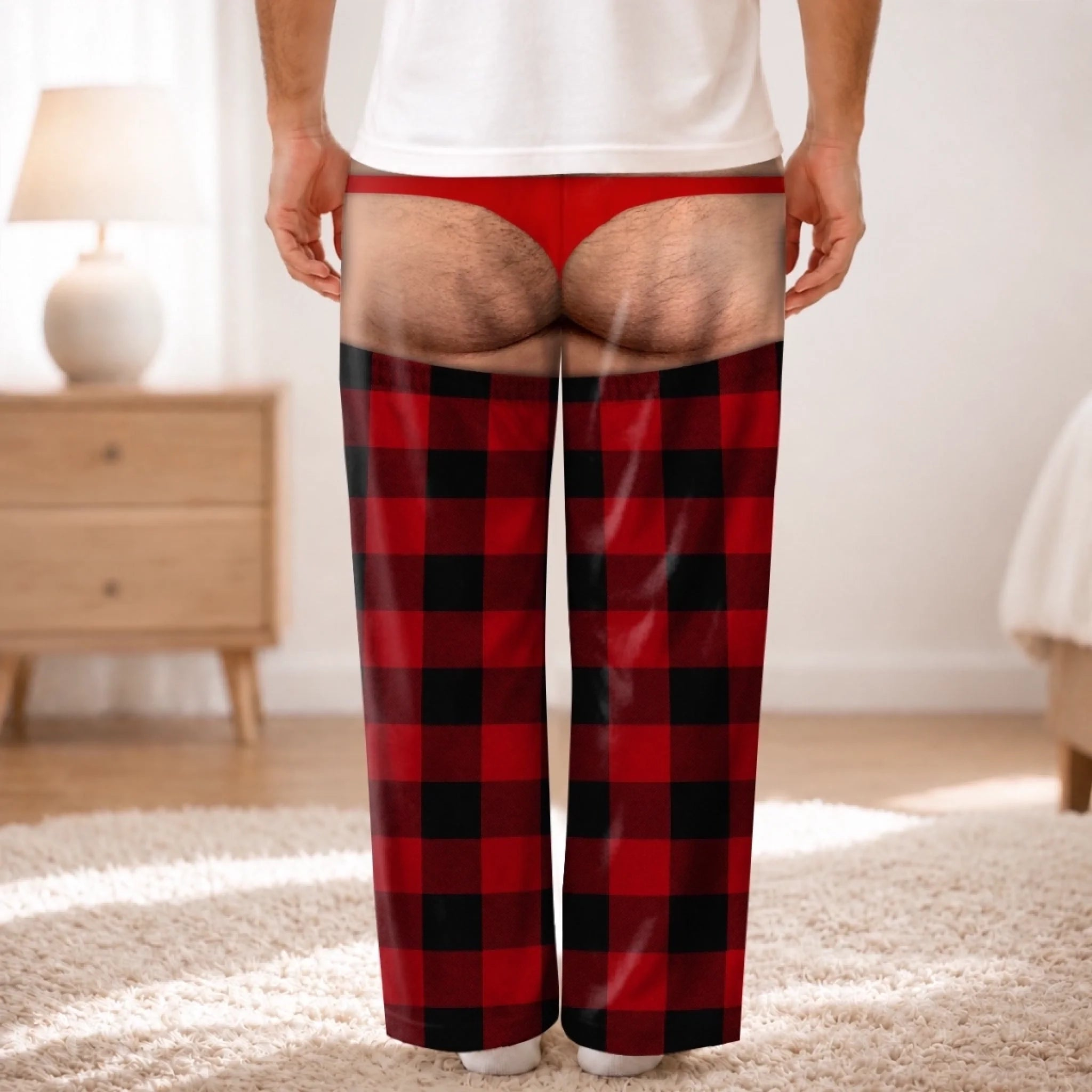 Custom Funny Pajama Pants  Personalized Christmas Birthday Gifts photo 5
