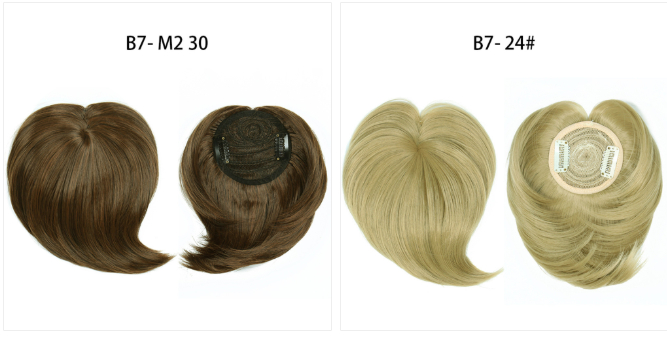 Synthetic High-temperature Fiber Toupee photo 4