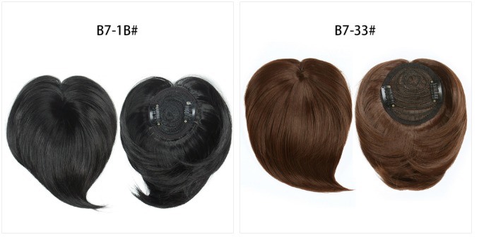 Synthetic High-temperature Fiber Toupee photo 2