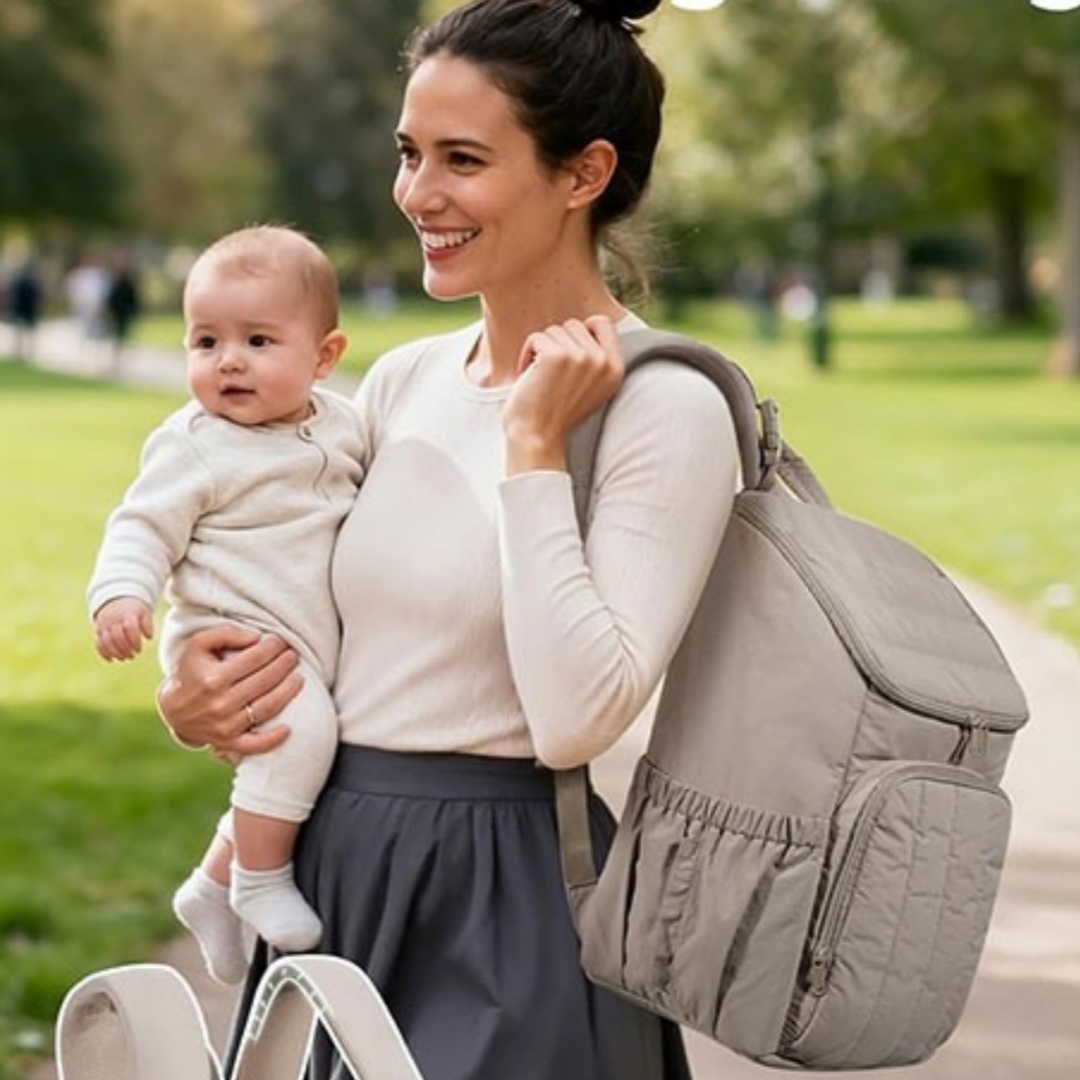 New Womens Travel Diaper Backpack photo 1