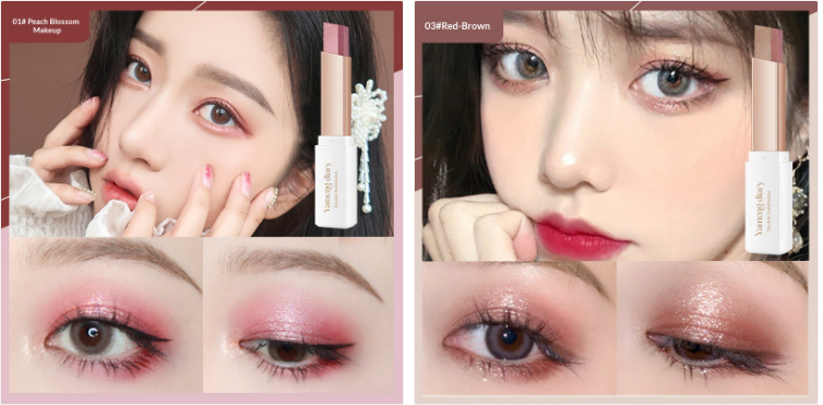 Rotating Gradient Two-Color Eyeshadow Stick photo 7