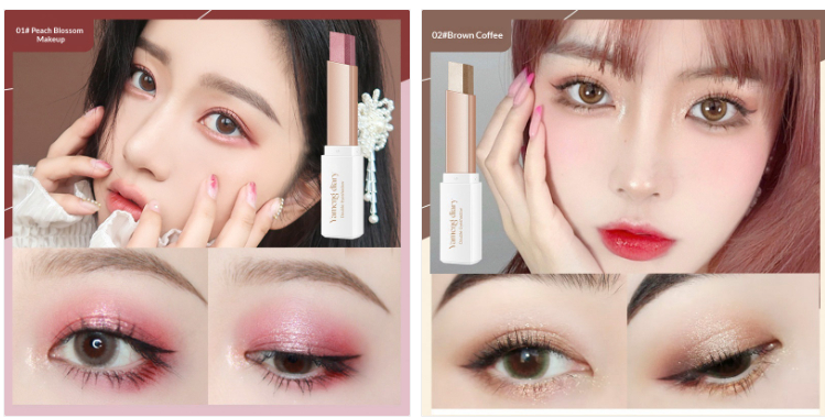 Rotating Gradient Two-Color Eyeshadow Stick photo 8