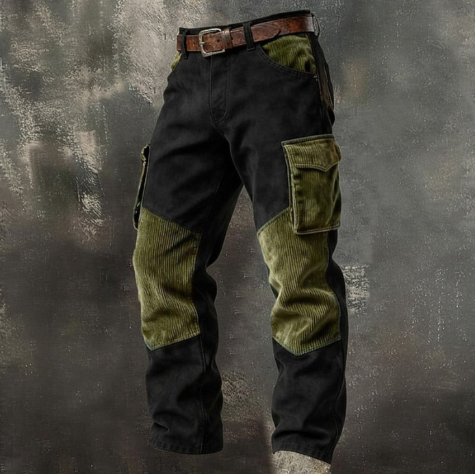 New Mens Retro Work Pants In A Punk Style photo 3