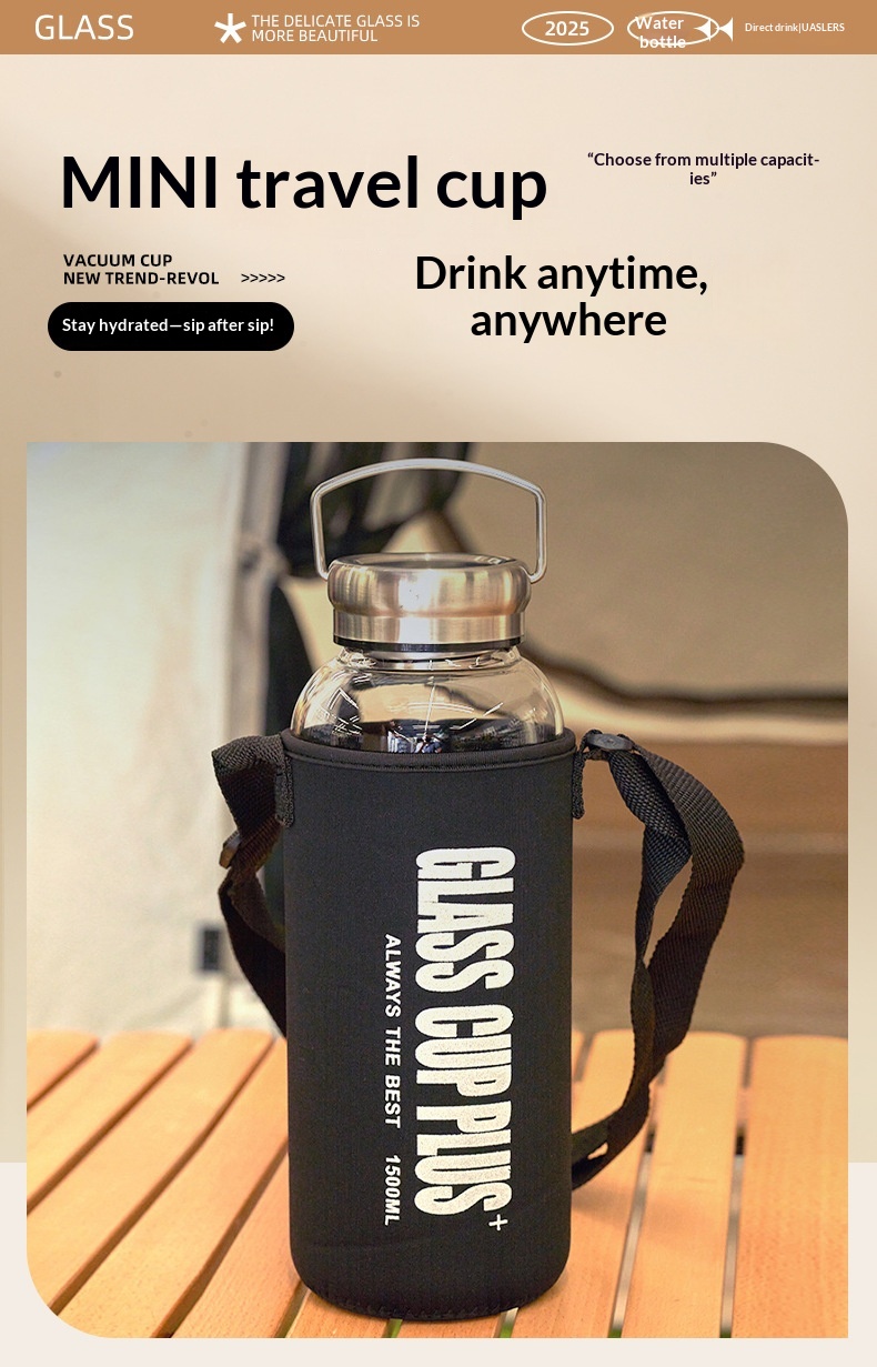 Outdoor Portable Sports Water Bottle photo 6