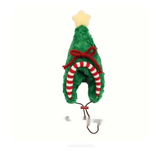 Cute Christmas Tree Hat For Cats photo 3