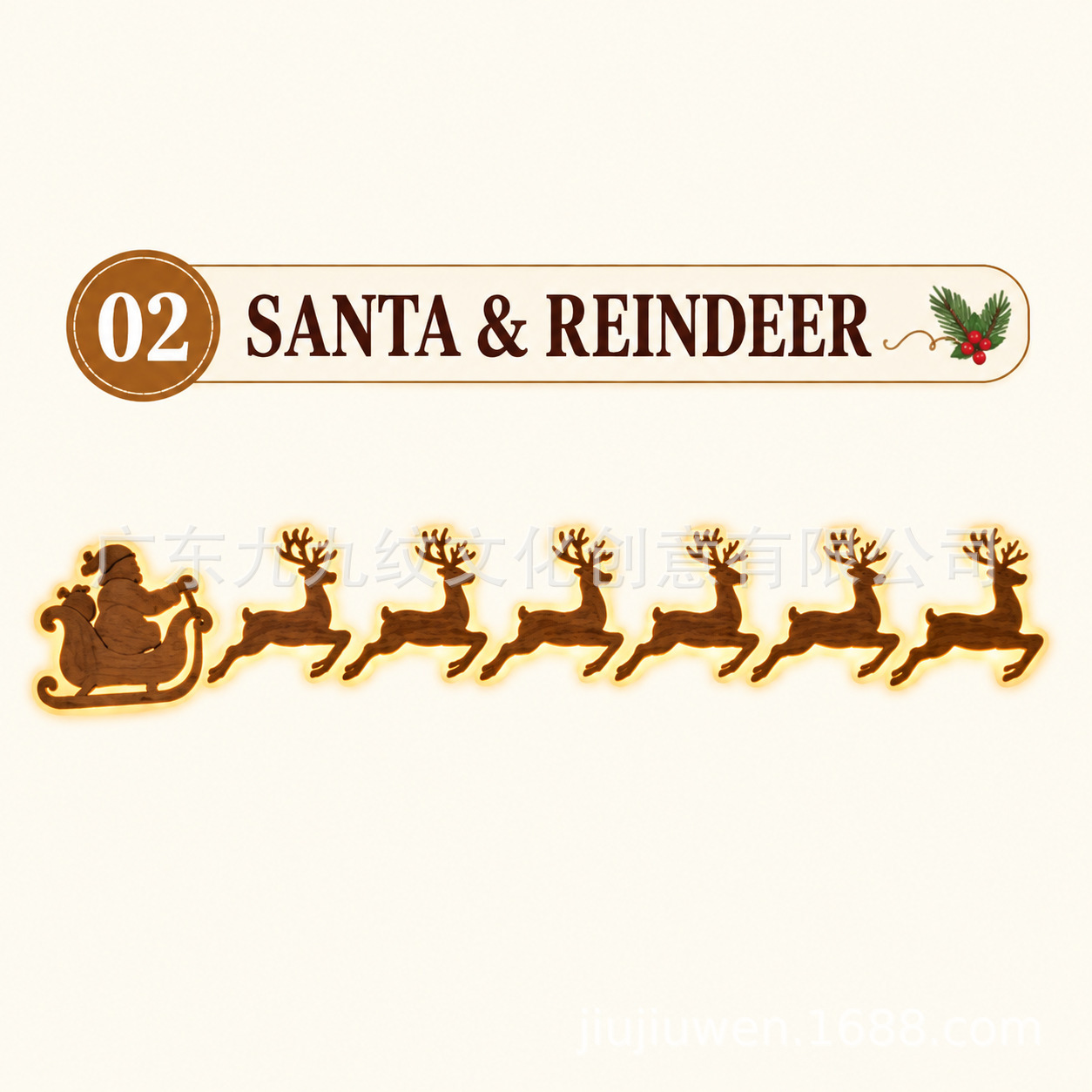 Christmas Door Corner Hanging Home Decoration photo 6